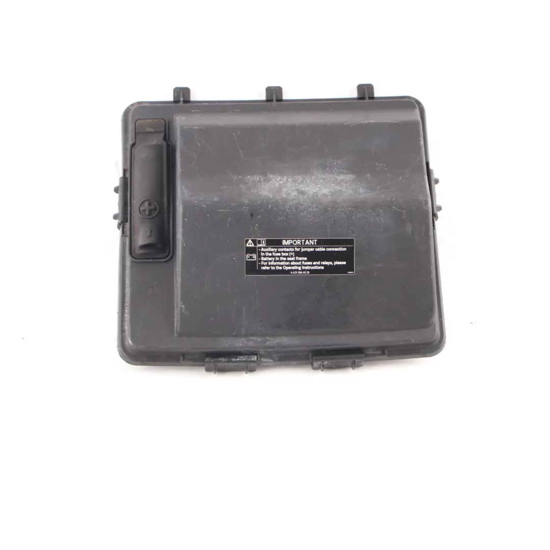 Mercedes Vito W639 Cover Fuse Box Case Trim Panel Lid A6395400182