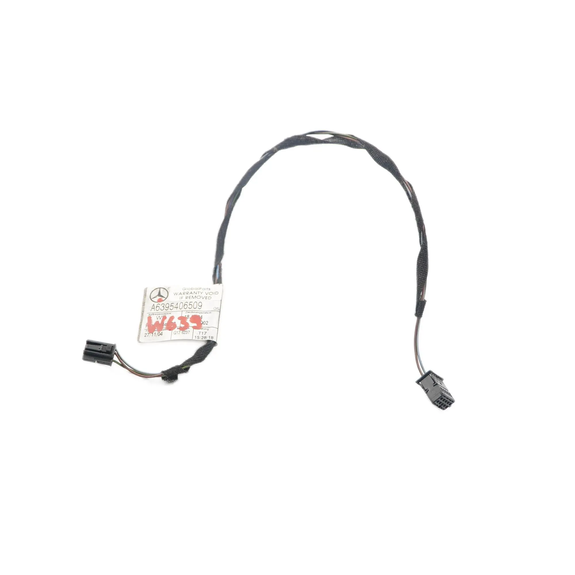 Mercedes W639 Vito Cable Cableado Puerta Corredera A6395406509