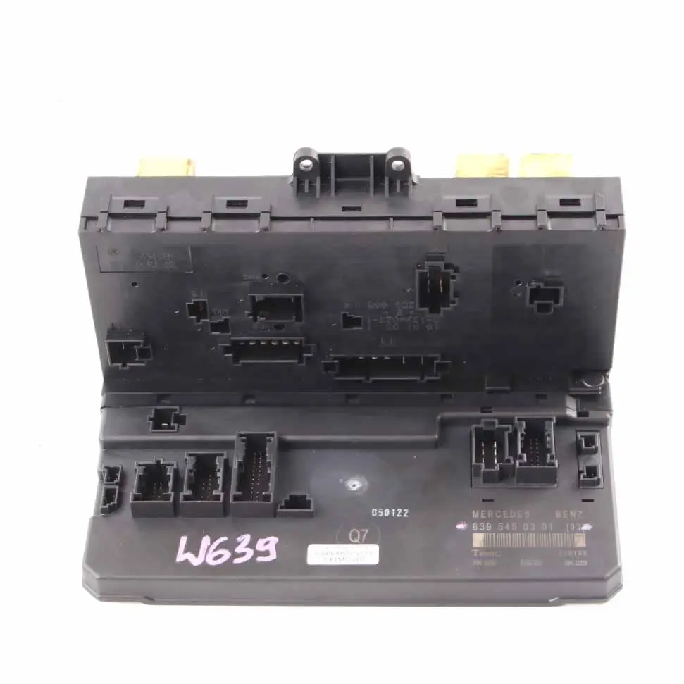 Mercedes W639 Caja Fusibles Relé Unidad Control Módulo Eléctrico SAM A6395450301