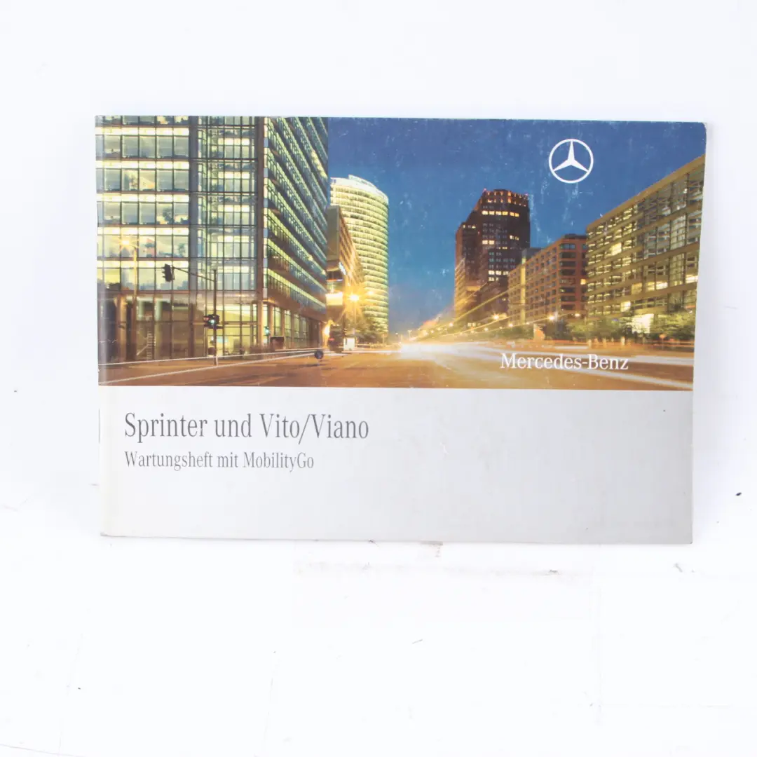 Mercedes Vito W639 Owner's Handbook Service Booklet Set