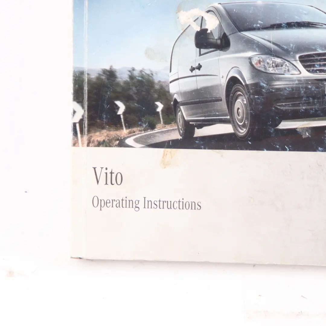 Mercedes Vito W639 Owner's Handbook Service Booklet Set