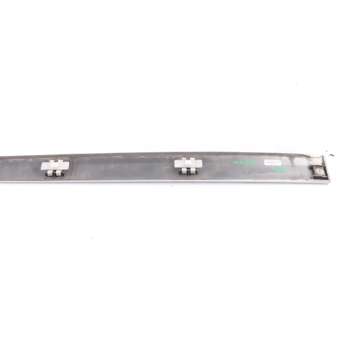 Mercedes W639 Door Moulding Strip Cover Front Right O/S Brilliant Silver - 9744