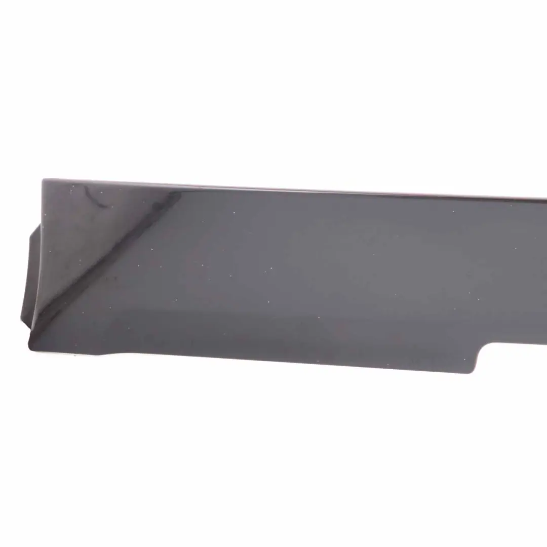 Mercedes W639 Rail Trim Right O/S Sliding Door Moulding Obsidian Black - 197