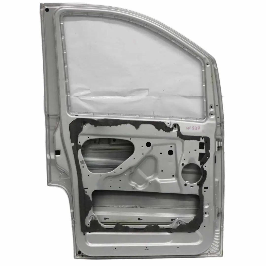 Mercedes Vito W639 Door Front Left Panel Shell N/S Brilliant Silver - 9744