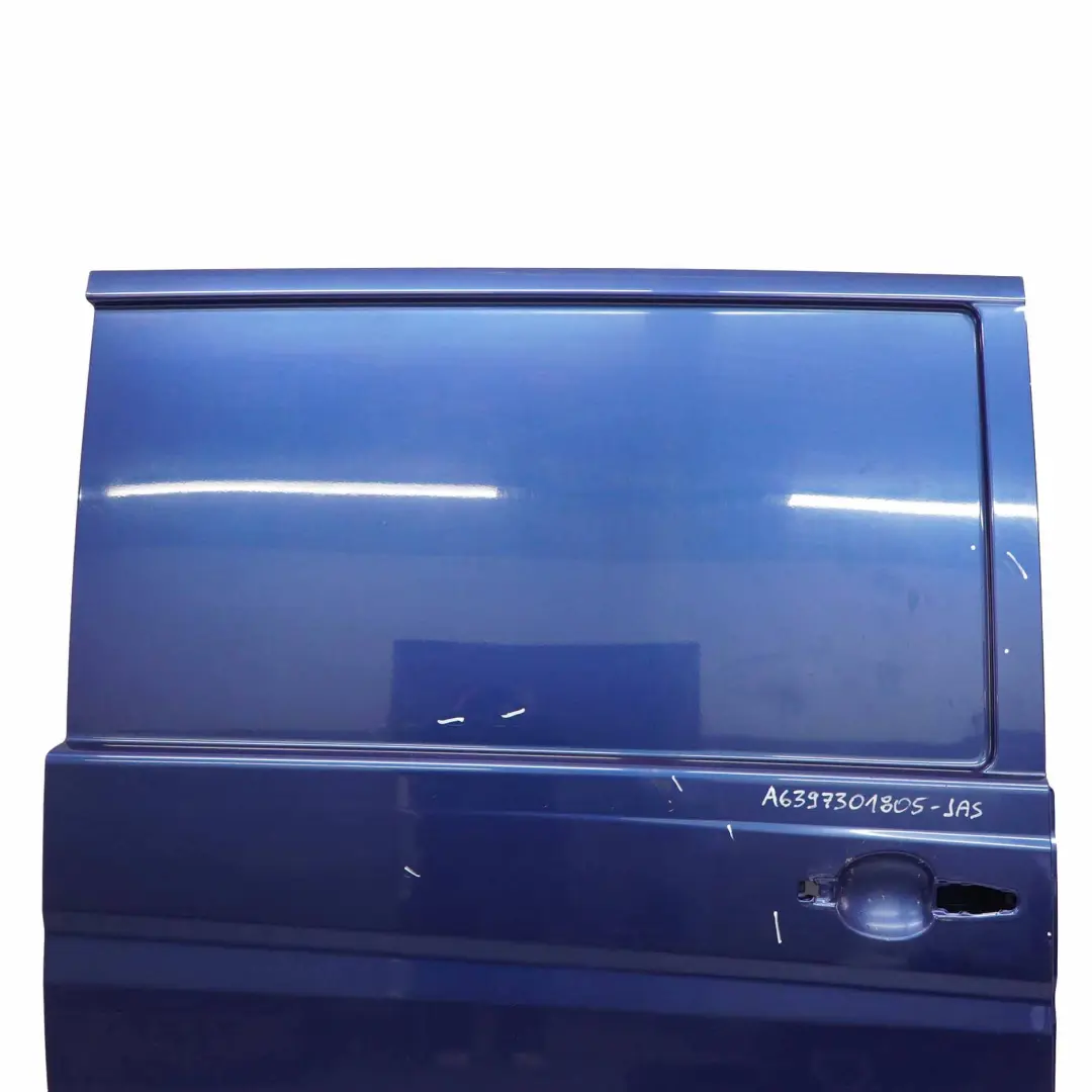 Sliding Door Mercedes Vito Viano W639 Rear Right O/S Jaspis Blue - 5345