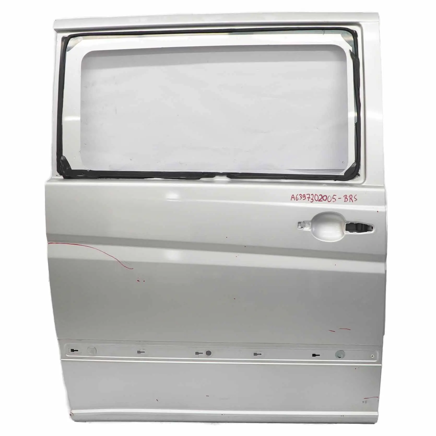 Mercedes Vito W639 Puerta Corredera Trasera Derecha Brilliant Silver - 9744