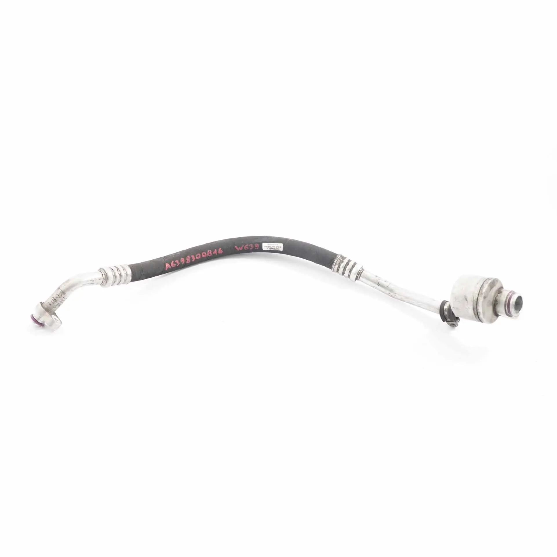 Mercedes Vito W639 Air Conditioning A/C Air Con Condenser Hose Pipe A6398300816