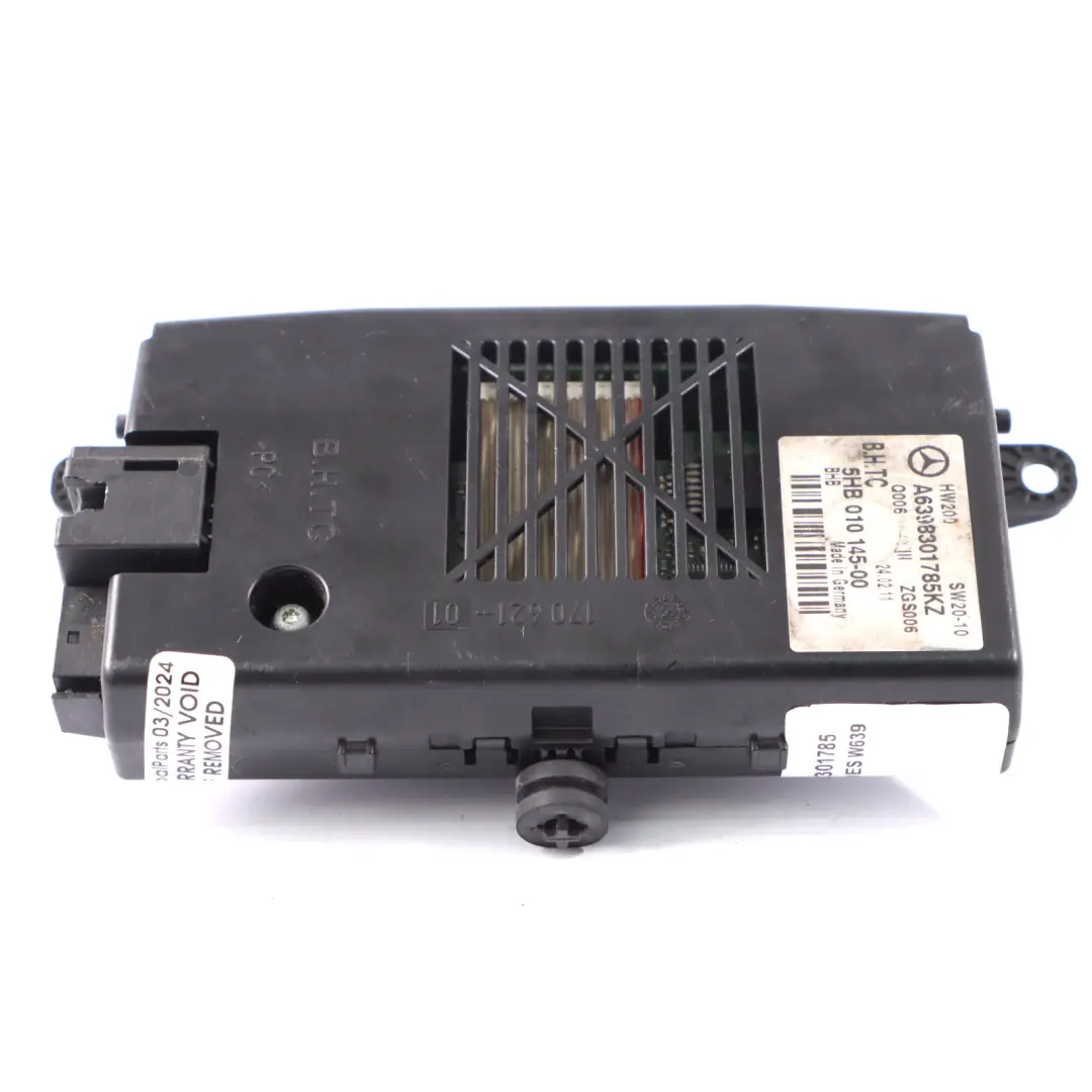 Mercedes Vito W639 Climatizador trasero Unidad Control Interruptores A6398301785