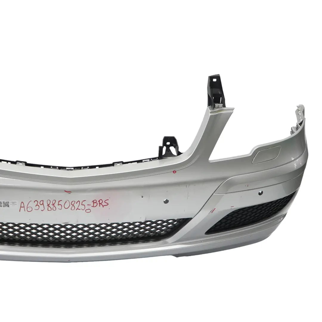 Mercedes Vito W639 Front Bumper Trim Panel Covering Brilliant Silver - 9744