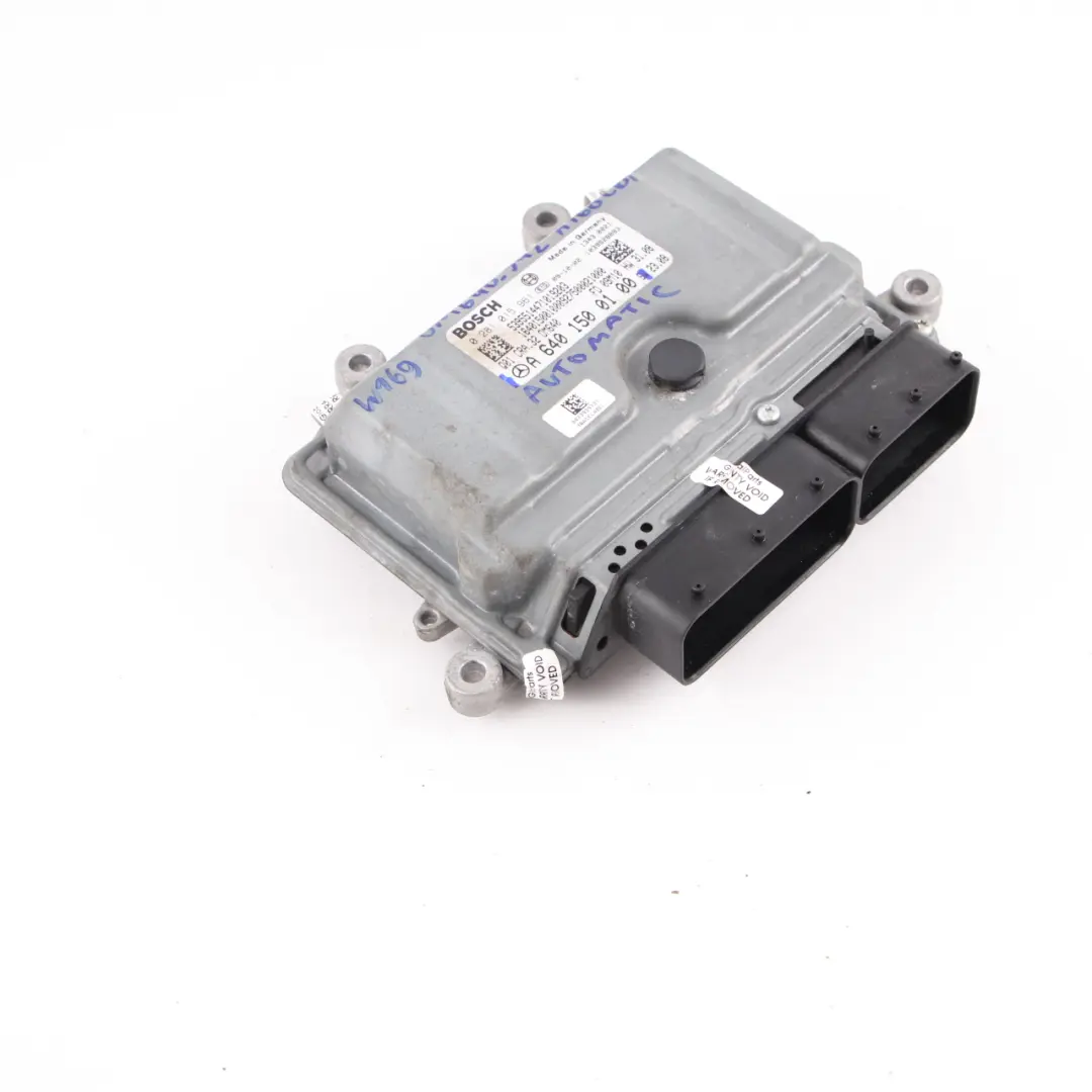 Mercedes W169 W245 A160 B160 CDI OM640.942 82HP Engine ECU A6401500101 Automatic