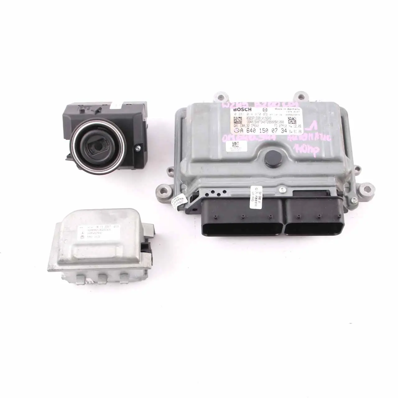 Mercedes W169 W245 A200 B200 CDI OM640.941 140HP Engine ECU Kit Key A6401500734