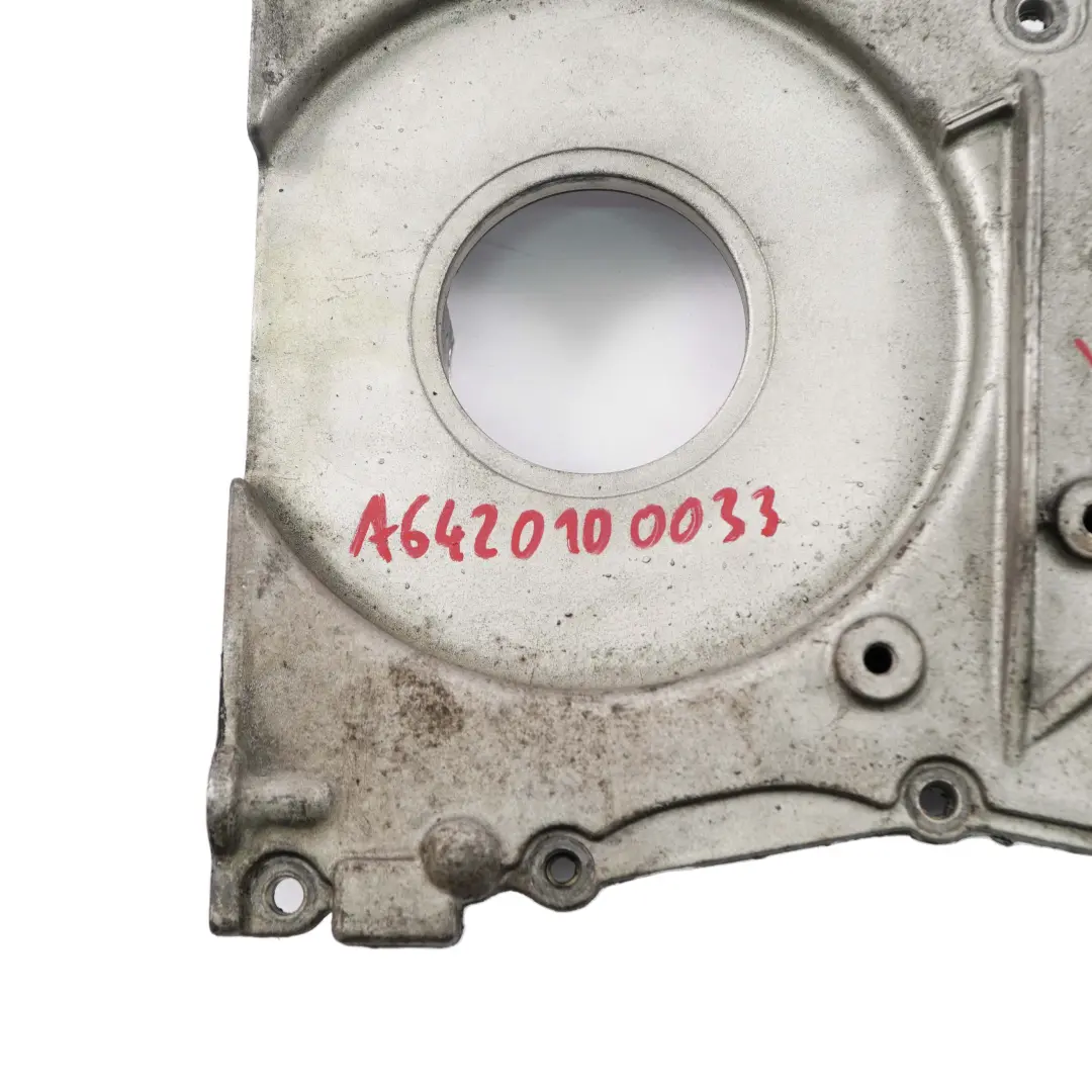 Tapa del carter del motor diesel Mercedes W221 OM642 A6420150901