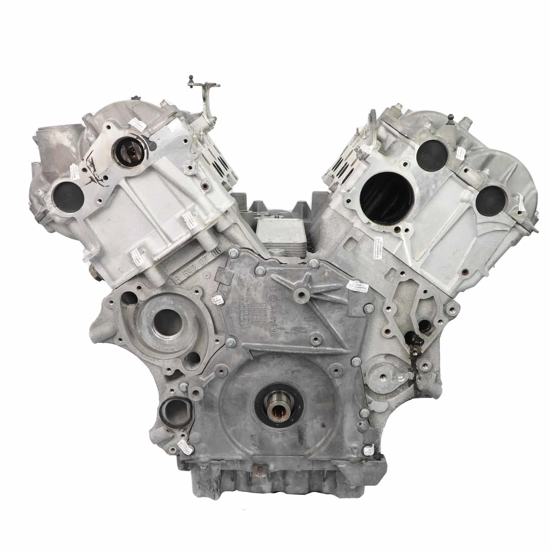 Engine 642830 Mercedes W204 S204 C 350 CDI Bare Engine 642.830 OM642 WARRANTY