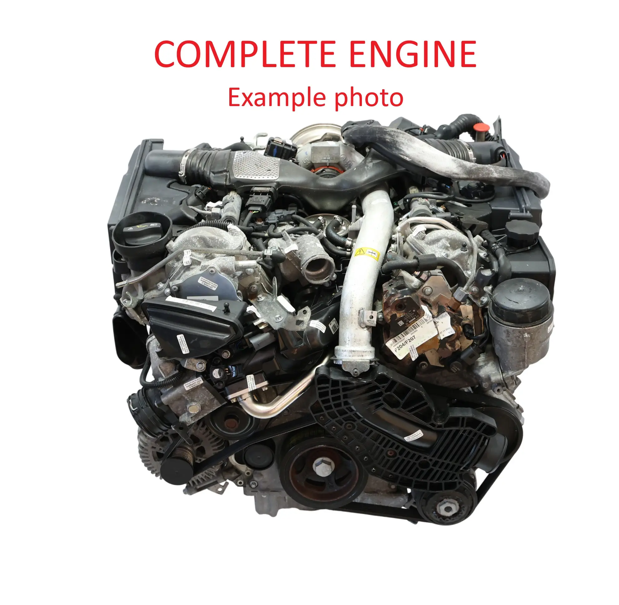 Mercedes W204 C 320 350 CDI Bare Engine 642960 642.960 224HP 99k miles, WARRANTY