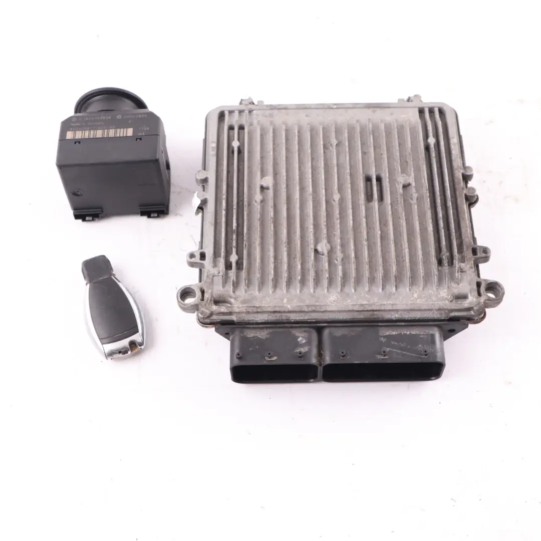 Mercedes W164 ML320 OM642.940 224HP Diesel Engine Unit ECU Kit A6421502077 + Key