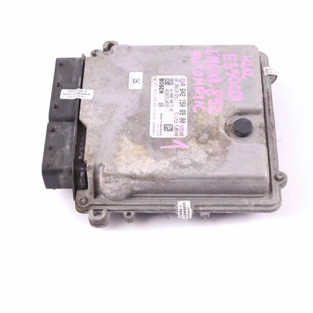 Mercedes W212 E350 CDI OM642.852 Unidad Control Motor Módulo ECU A6421508900