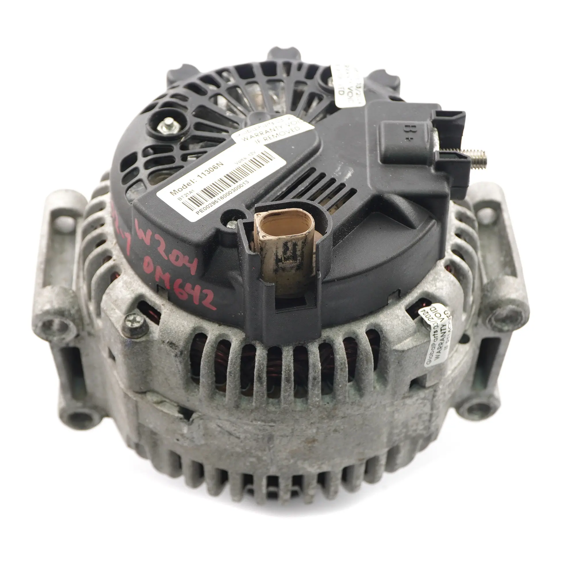 Mercedes W164 W204 W211 OM642 Diesel Alternador Generador A6421540402