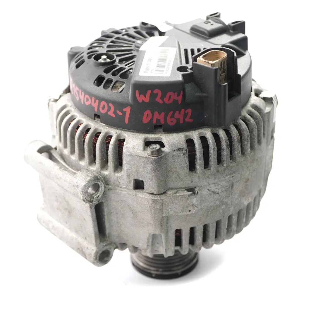 Mercedes W164 W204 W211 OM642 Diesel Alternator A6421540402