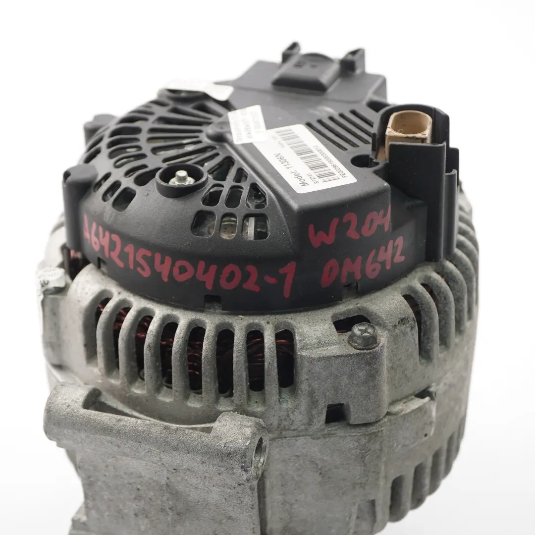 Mercedes W164 W204 W211 OM642 Diesel Alternator A6421540402