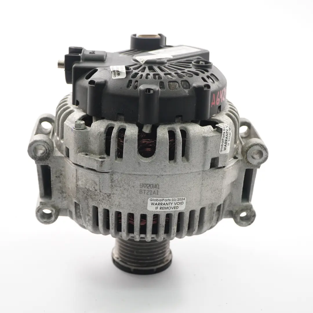 Mercedes W164 W204 W211 OM642 Diesel Alternator A6421540402