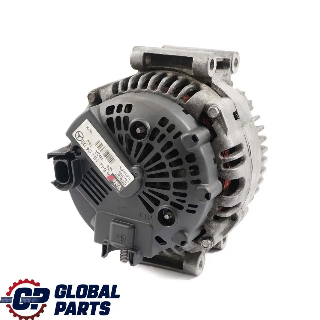 Mercedes-Benz W164 W204 W211 OM642 Diesel Alternador Generador A6421540402