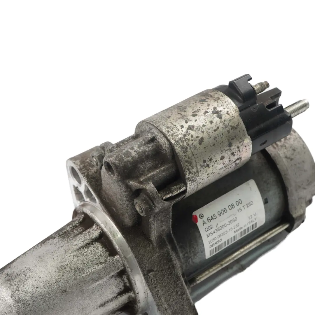 Motor De arranque Mercedes W176 W246 C117 Motor diesel Denso A6459060800