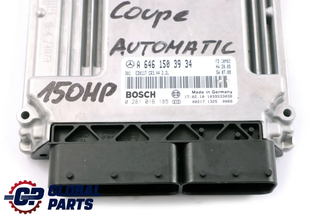 Mercedes CLC CL203 220 CDI Engine Control Unit Module A6461503934 Automatic