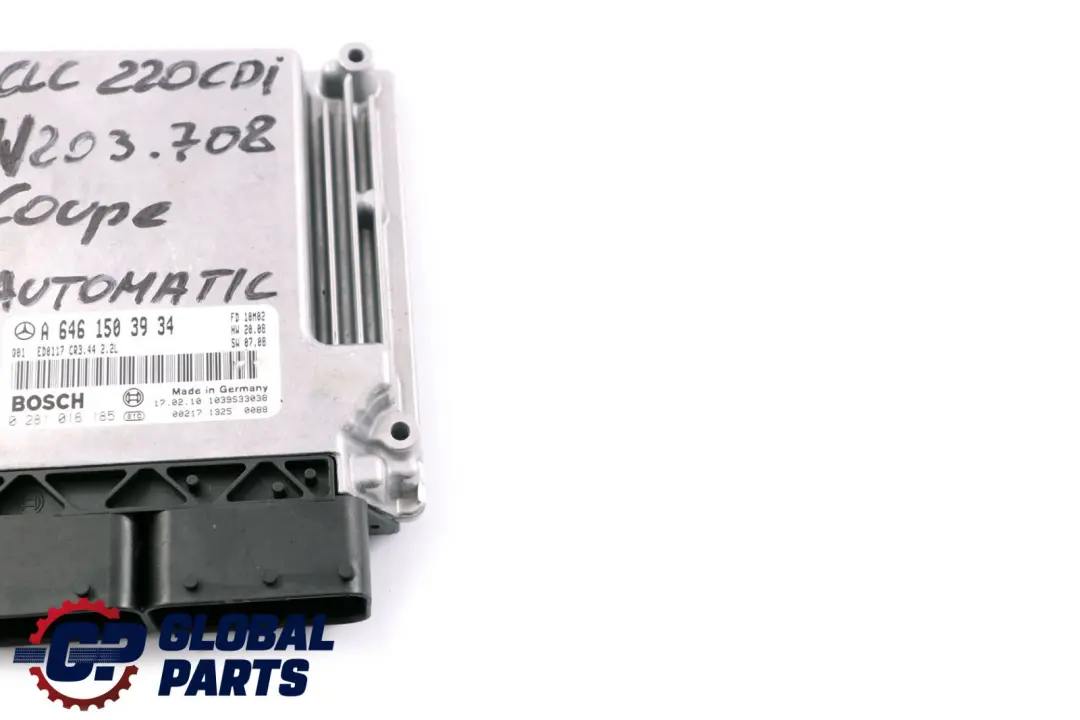 Mercedes CLC CL203 220 CDI Engine Control Unit Module A6461503934 Automatic