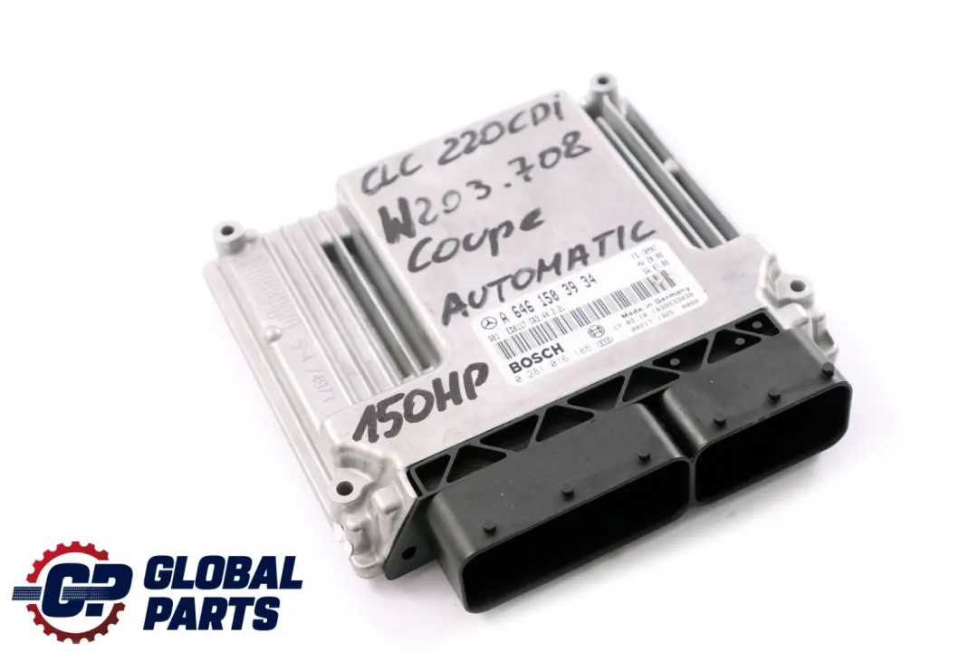 Mercedes CLC CL203 220 CDI Engine Control Unit Module A6461503934 Automatic