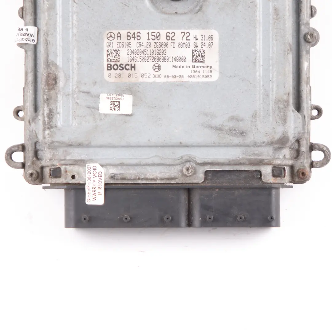 Mercedes W906 313 CDI OM646.986 129HP Engine Unit Module ECU Manual A6461506272