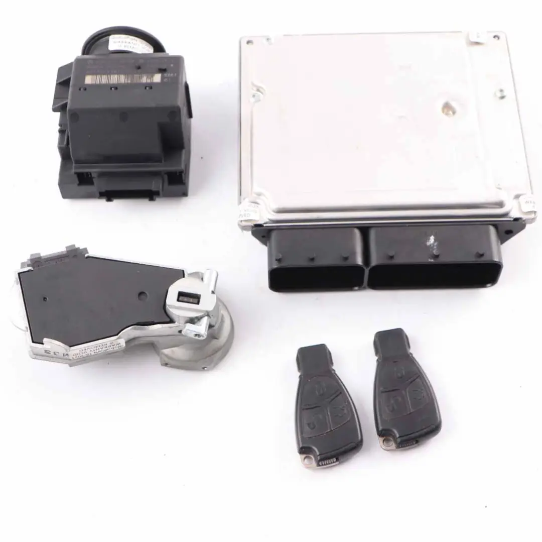 Mercedes W203 C200 CDI OM646.962 122HP ECU Kit 2 Keys Lock A6461506679 Automatic