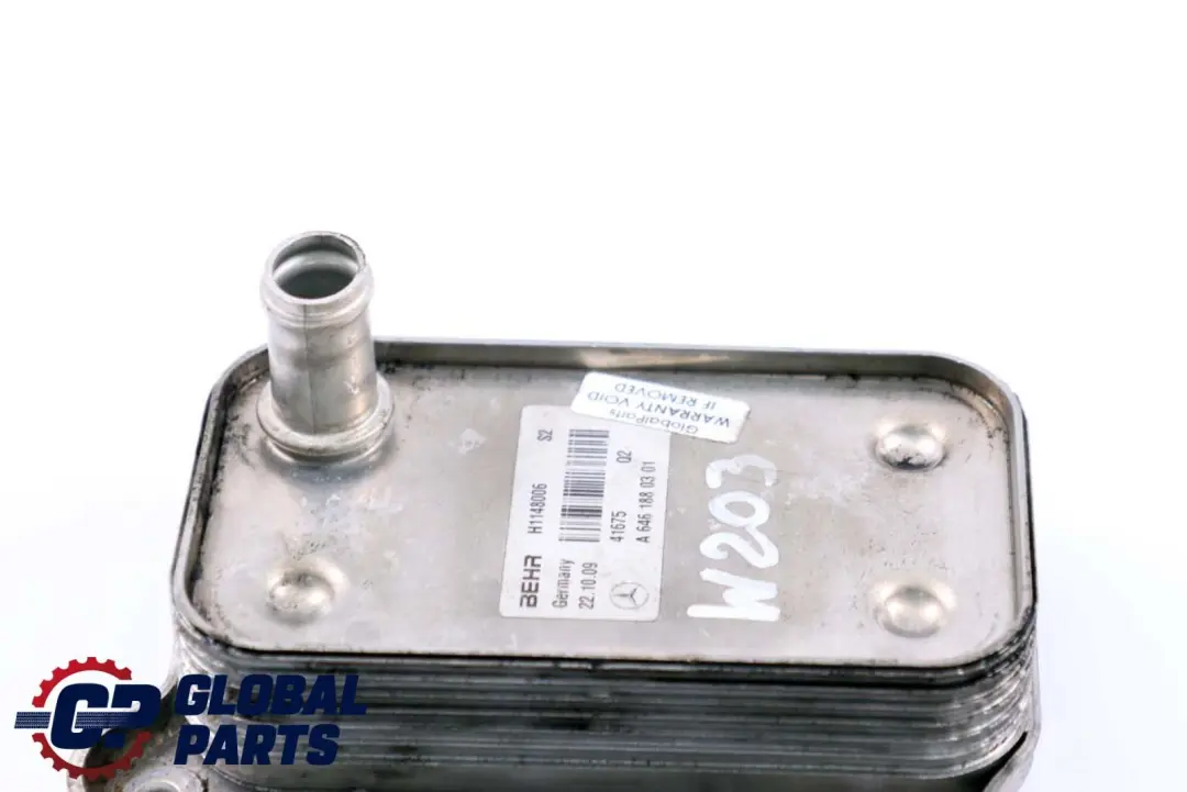 Mercedes W203 OM646 Intercambiador de Aceite Diesel A6461880301