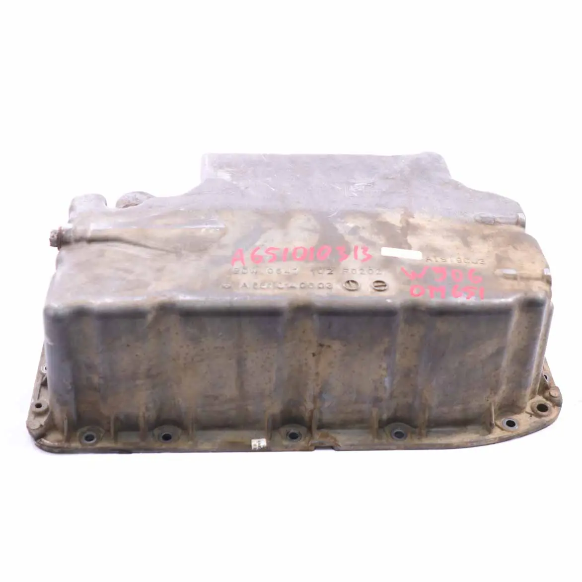 Mercedes W906 OM651 Diesel Engine Oil Sump Pan A6510140603