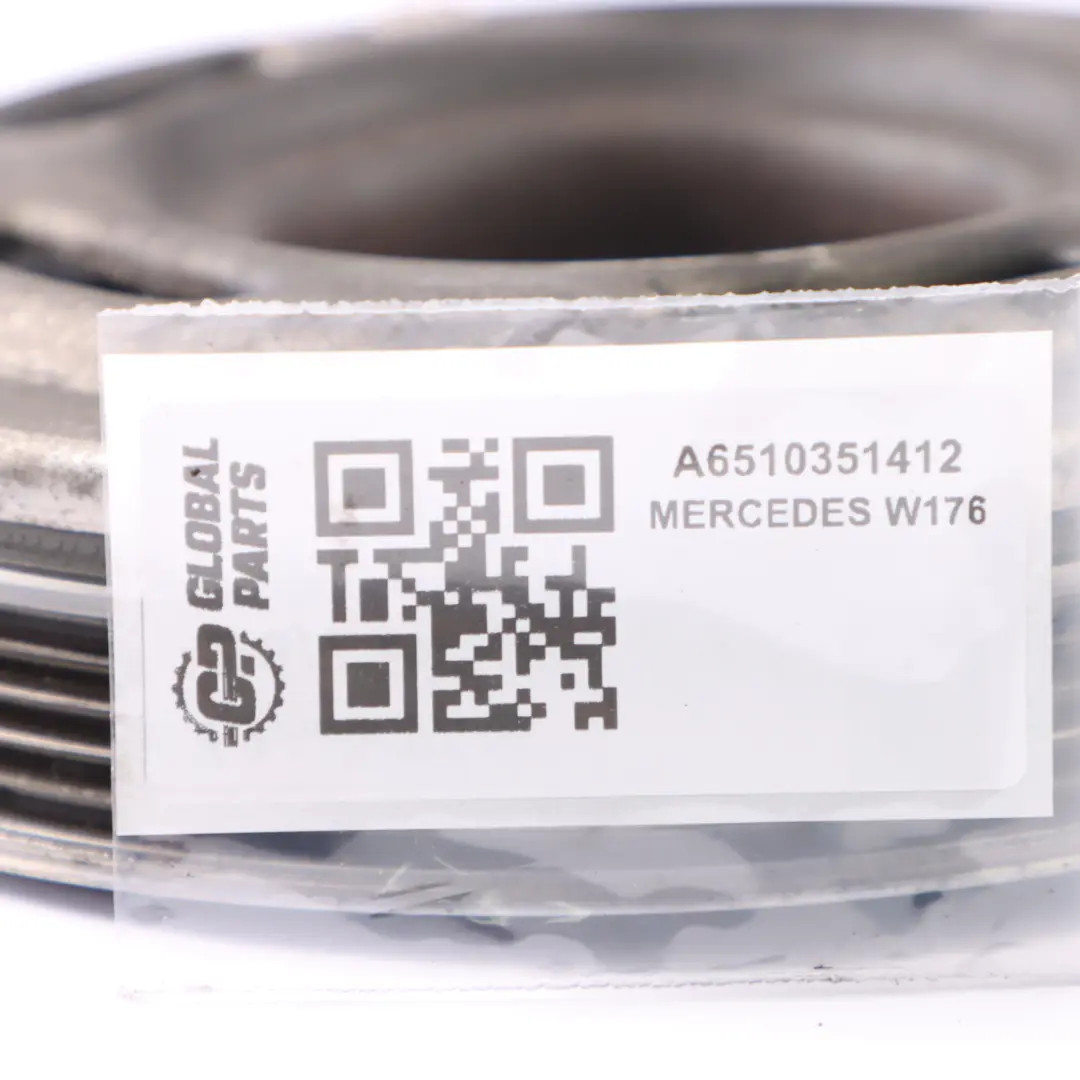 Mercedes W176 OM651 Amortiguador vibraciones de la polea de la correa cigüeñal