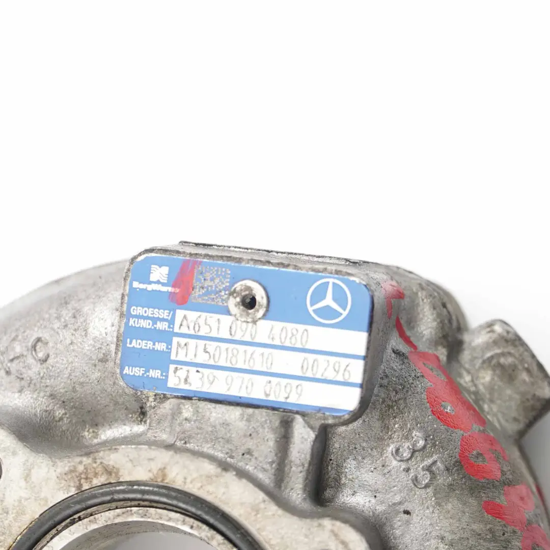 Cargador Turbo Mercedes W204 W212 W221 OM651 Carcasa Manguera Pieza A6510904980