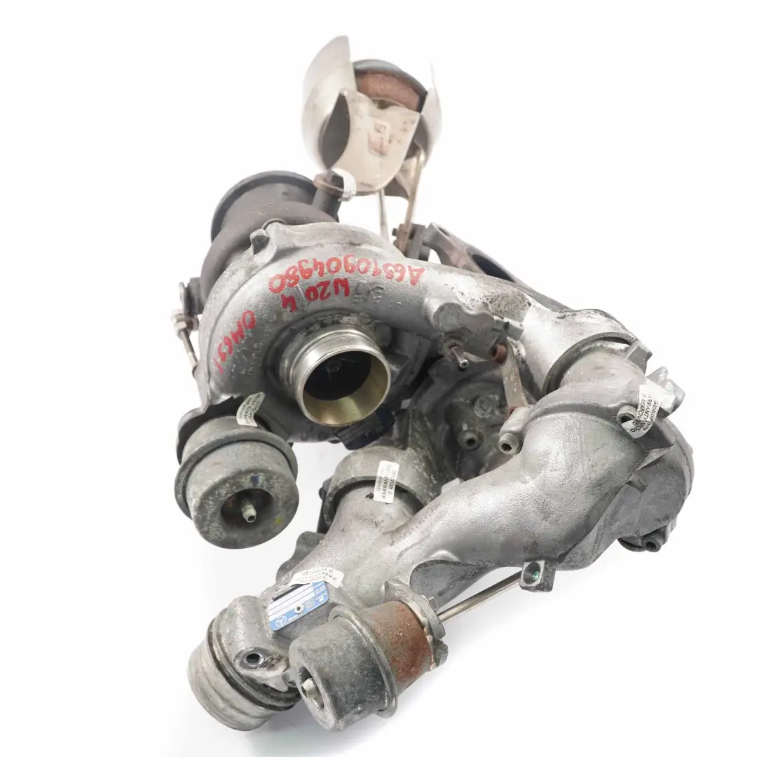 Cargador Turbo Mercedes W204 W212 W221 OM651 Carcasa Manguera Pieza A6510904980