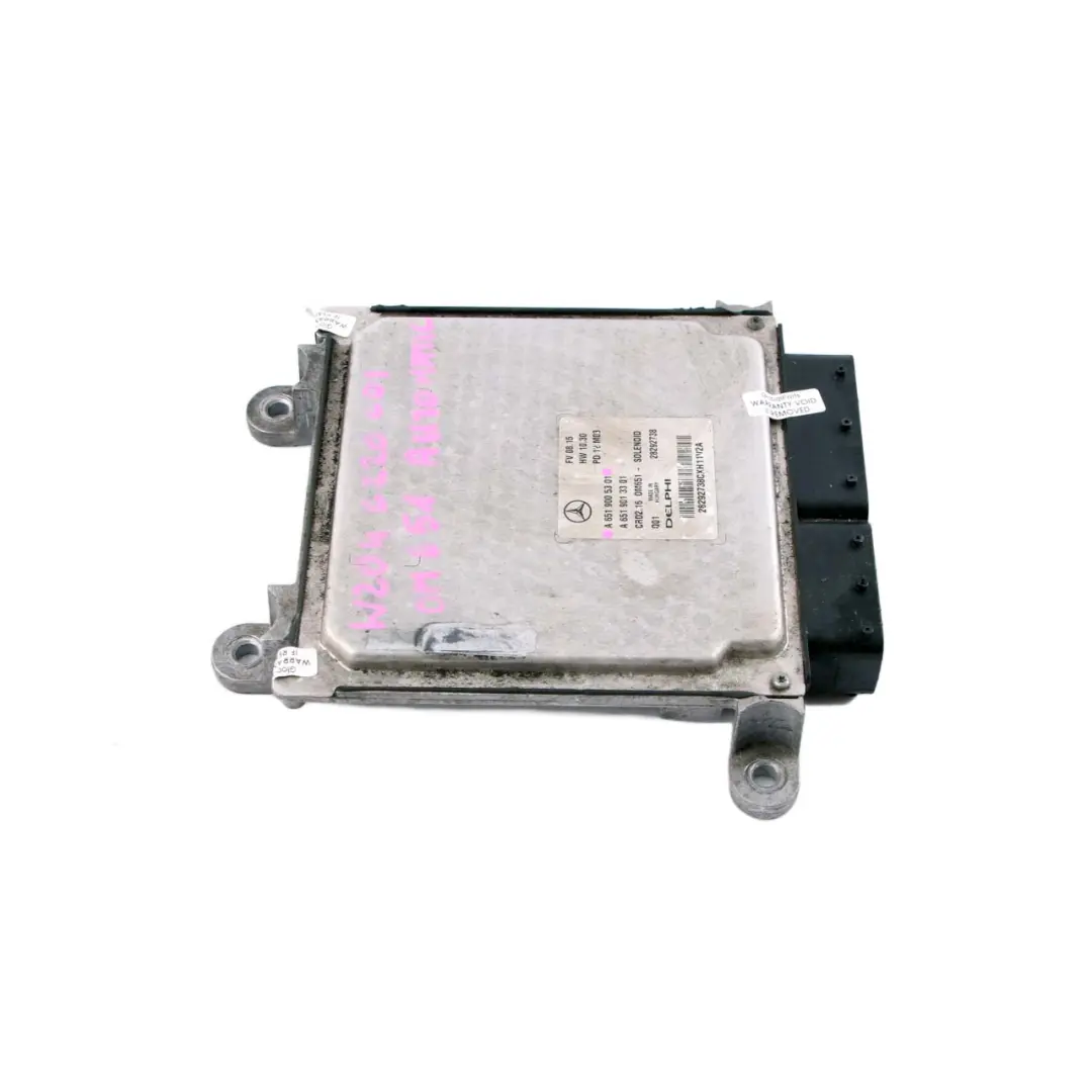 Mercedes W204 C220CDI OM651 BlueEFFICIENCY Engine Control Unit ECU A6519005301