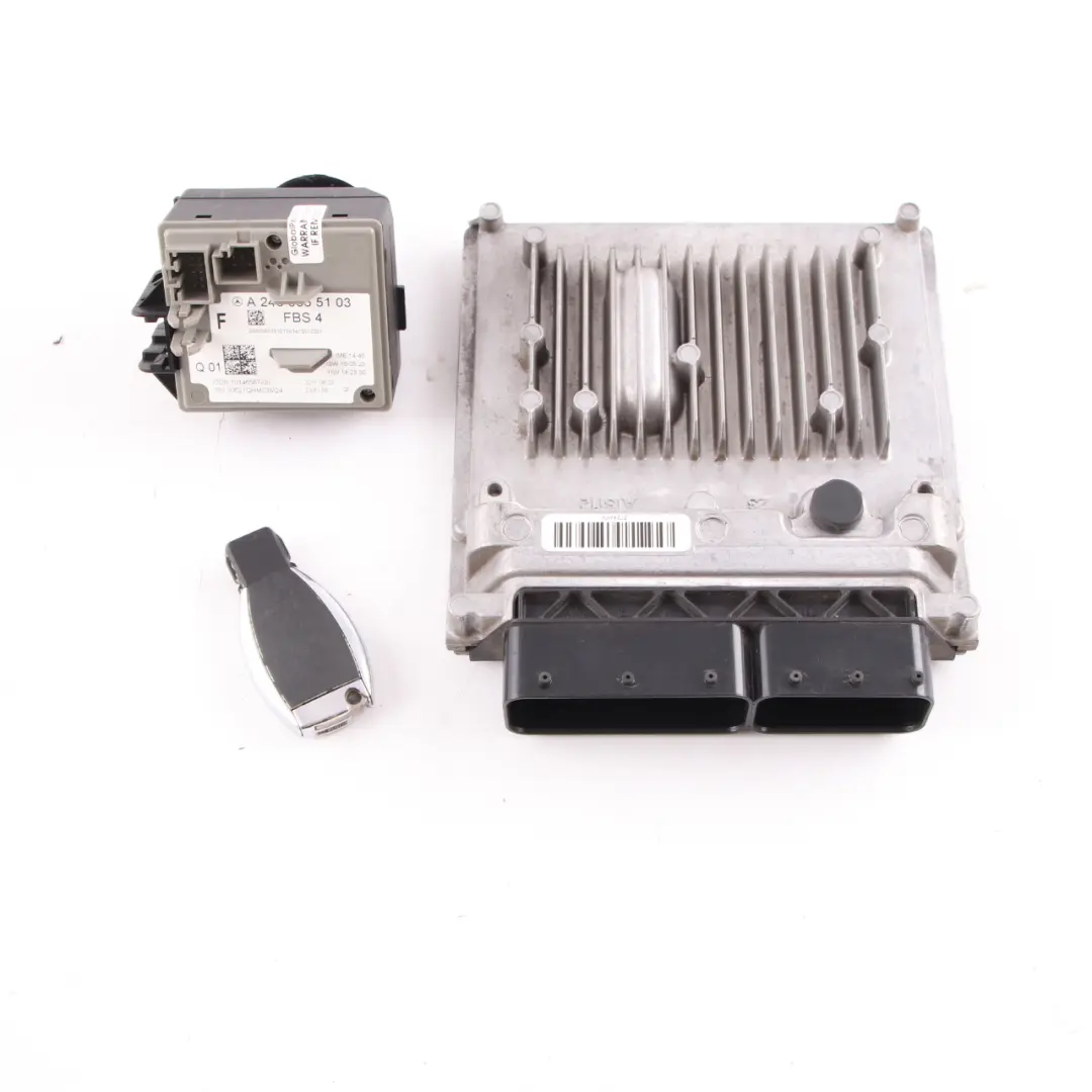 Mercedes W176 A200 CDI OM651 136HP Engine Module ECU Kit A6519007003 Automatic