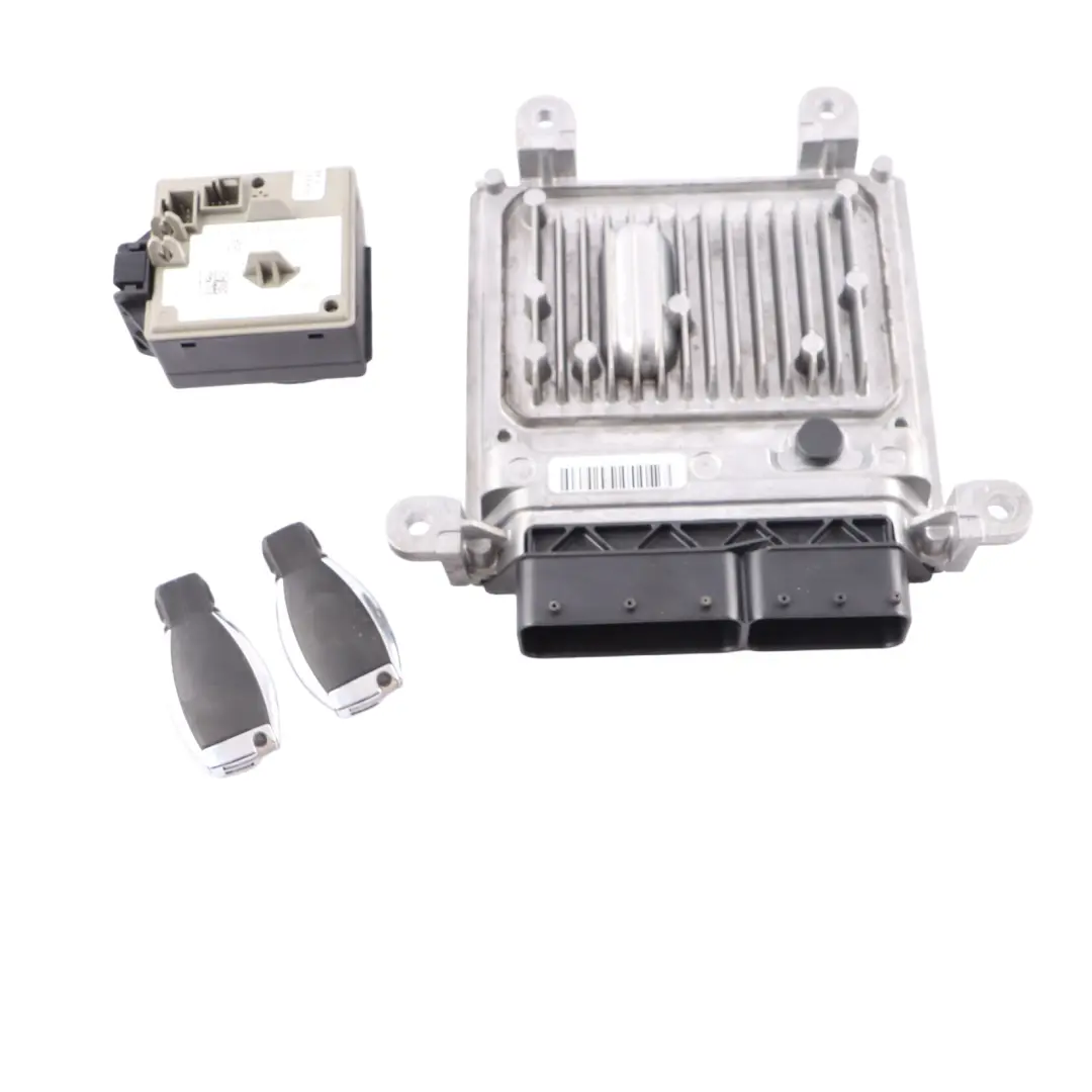 Mercedes W212 E300 Hybrid 651.924 204HP Engine ECU Kit A6519009102 Keys Lock
