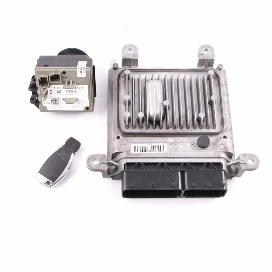 Mercedes W212 E220CDI OM651.924 Engine Unit Module ECU Kit Key A6519009901