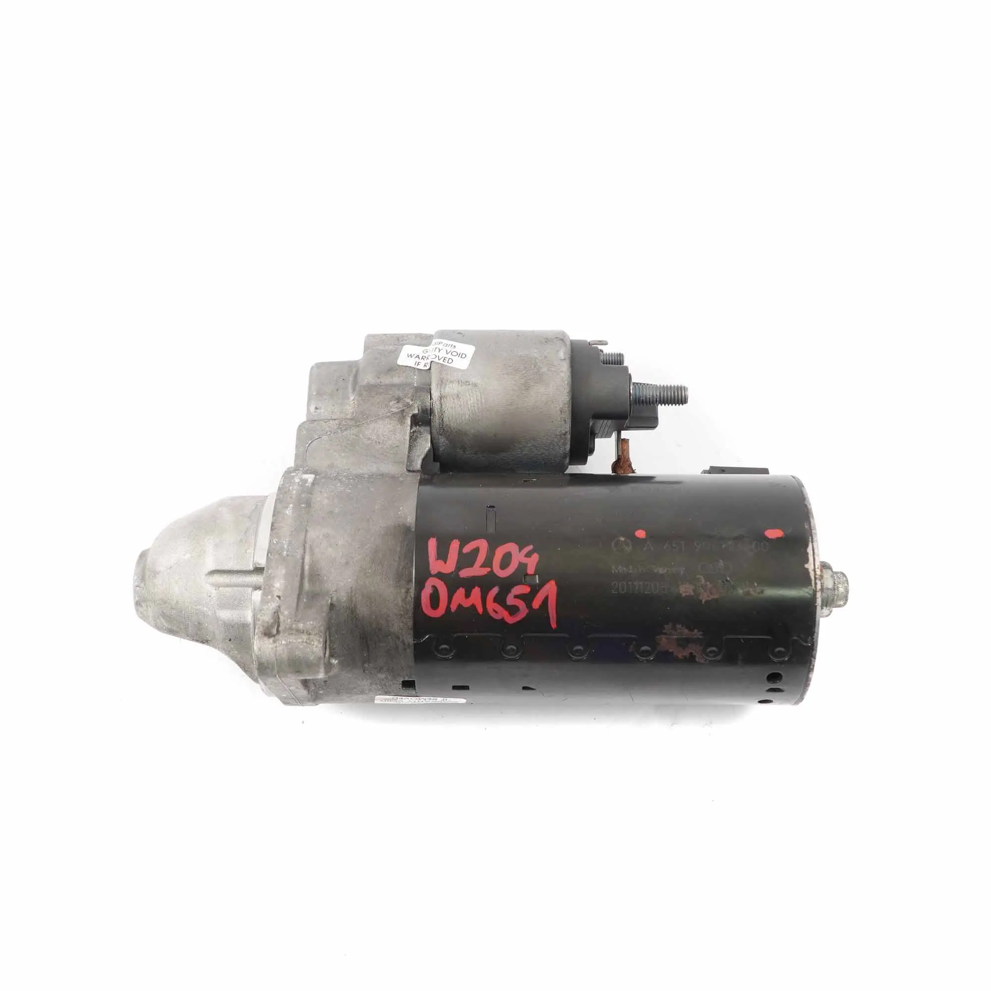 Motor de arranque Mercedes W204 W212 OM651 Diesel Motor de arranque A6519062300