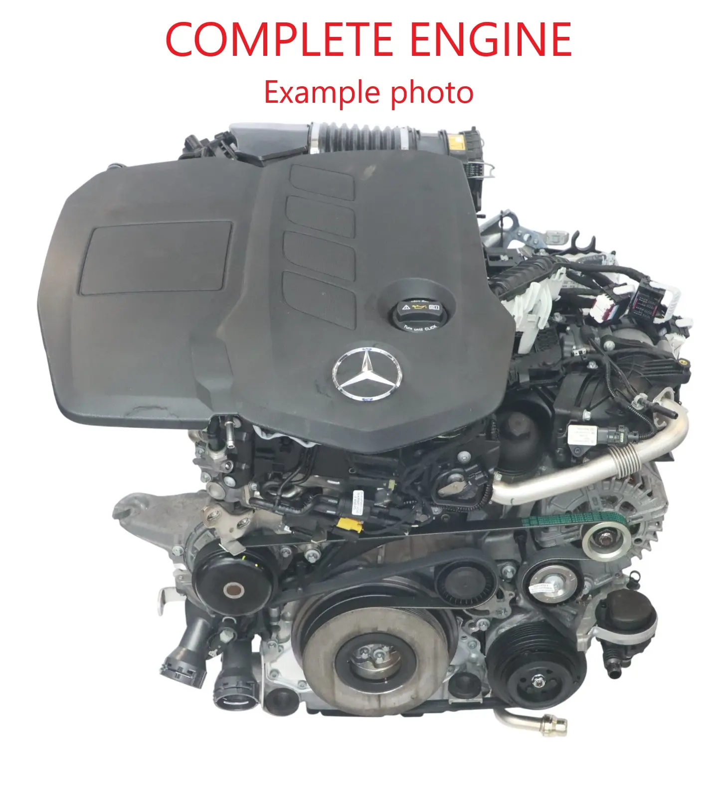 Mercedes GLC C253 X253 Bare Engine 654920 654.920 with 24k miles, WARRANTY