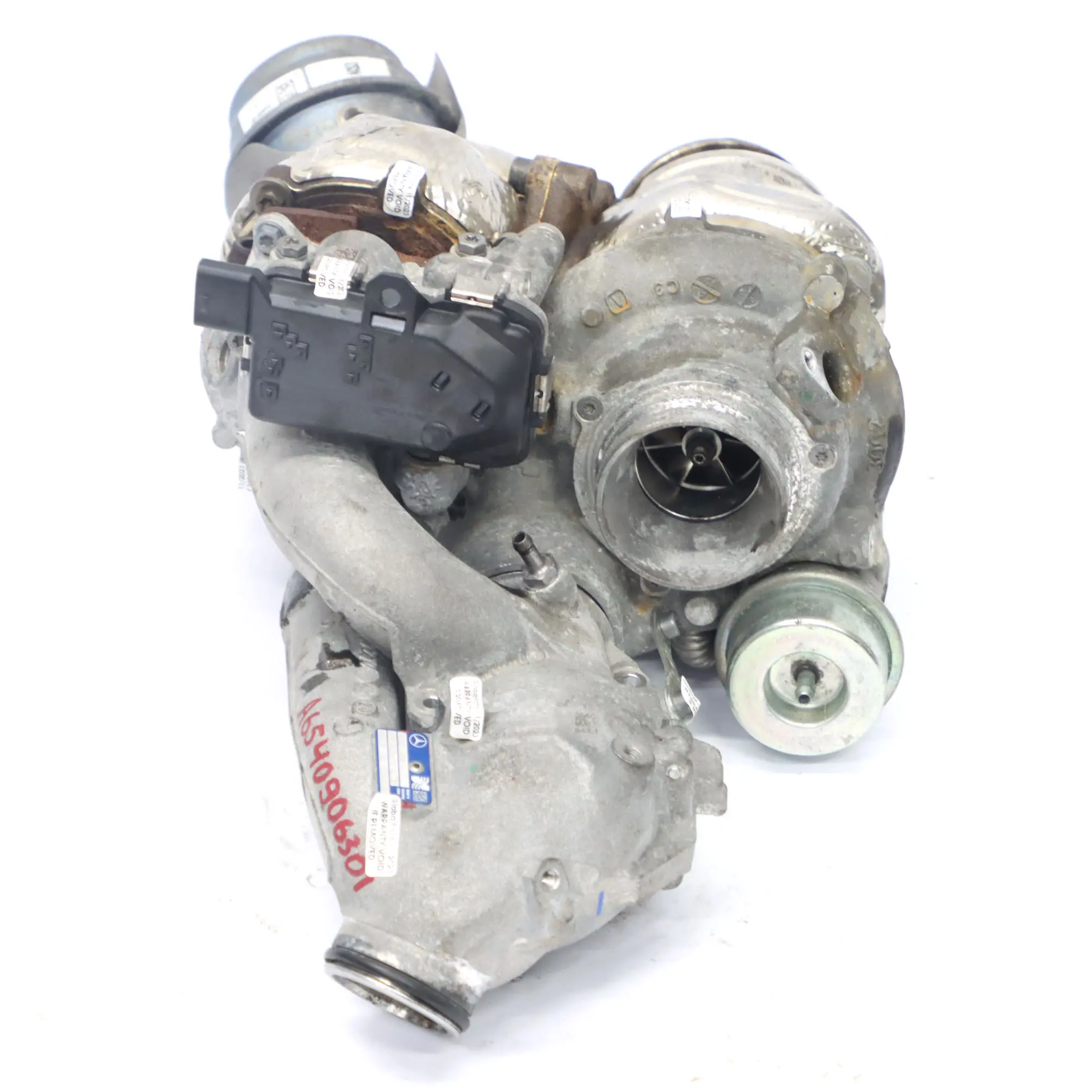 Mercedes W205 W213 W447 OM654.920 Turbocompresseur à deux étages A6540901401