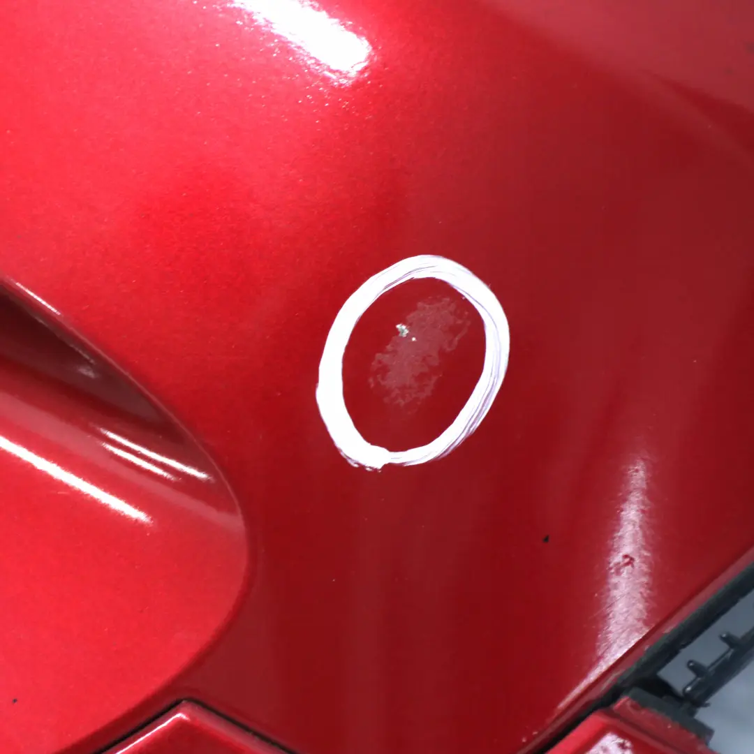 Mini Cooper S R56 R57 Complete Rear Bumper Trim Panel Red Painted