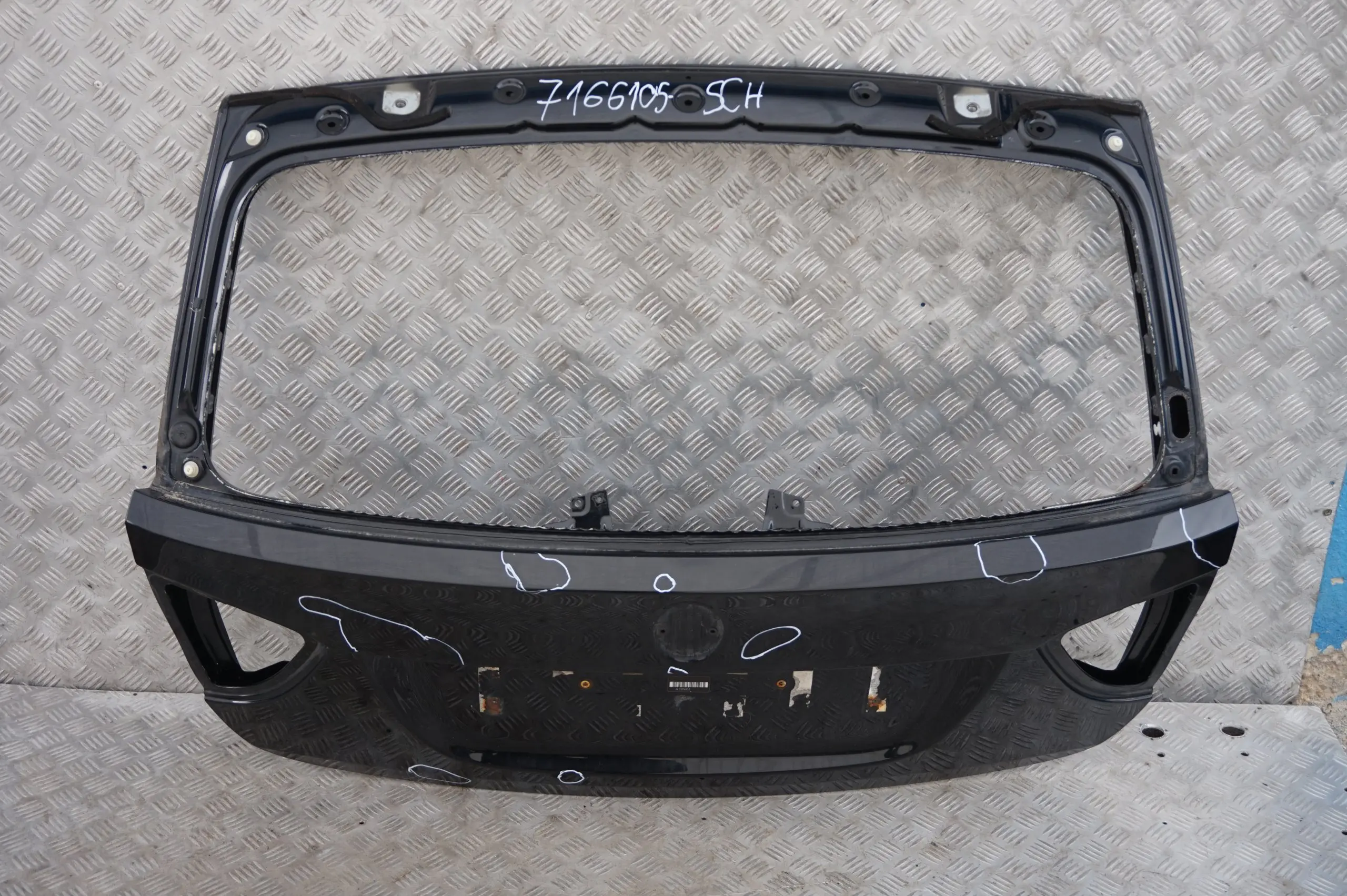 BMW 3 Series E91 Trunk lid Tailgate Rear Back Boot Schwarz 2 Black - 668