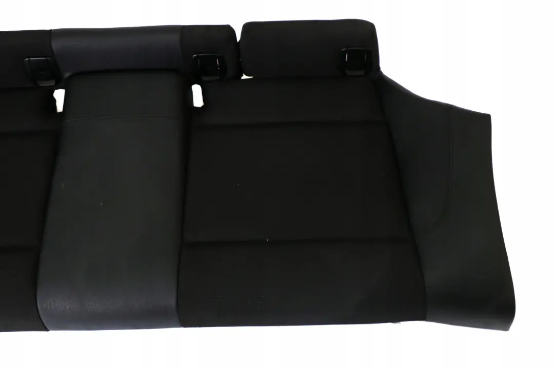 BMW 1 SERIES E81 Seat Cover Black Leather / Cloth Interior Rear Seat Bench Couch