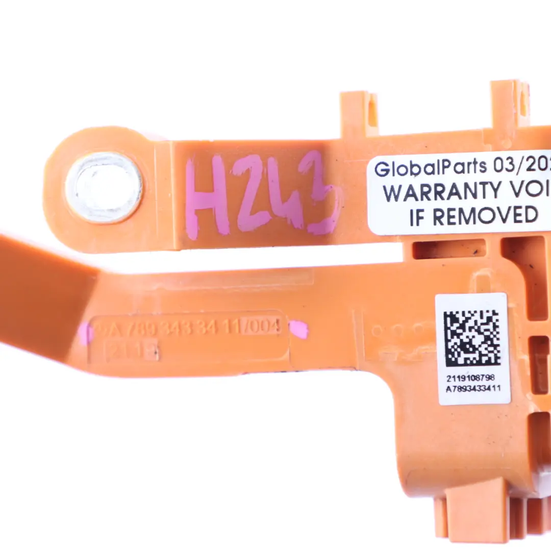 Mercedes H243 EQA Bracket Holder Mount Carrier Support Orange A7893433411