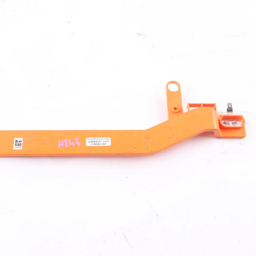 Mercedes EQA H243 Bar Reinforcement Support Strut Bracket Orange A7893434109