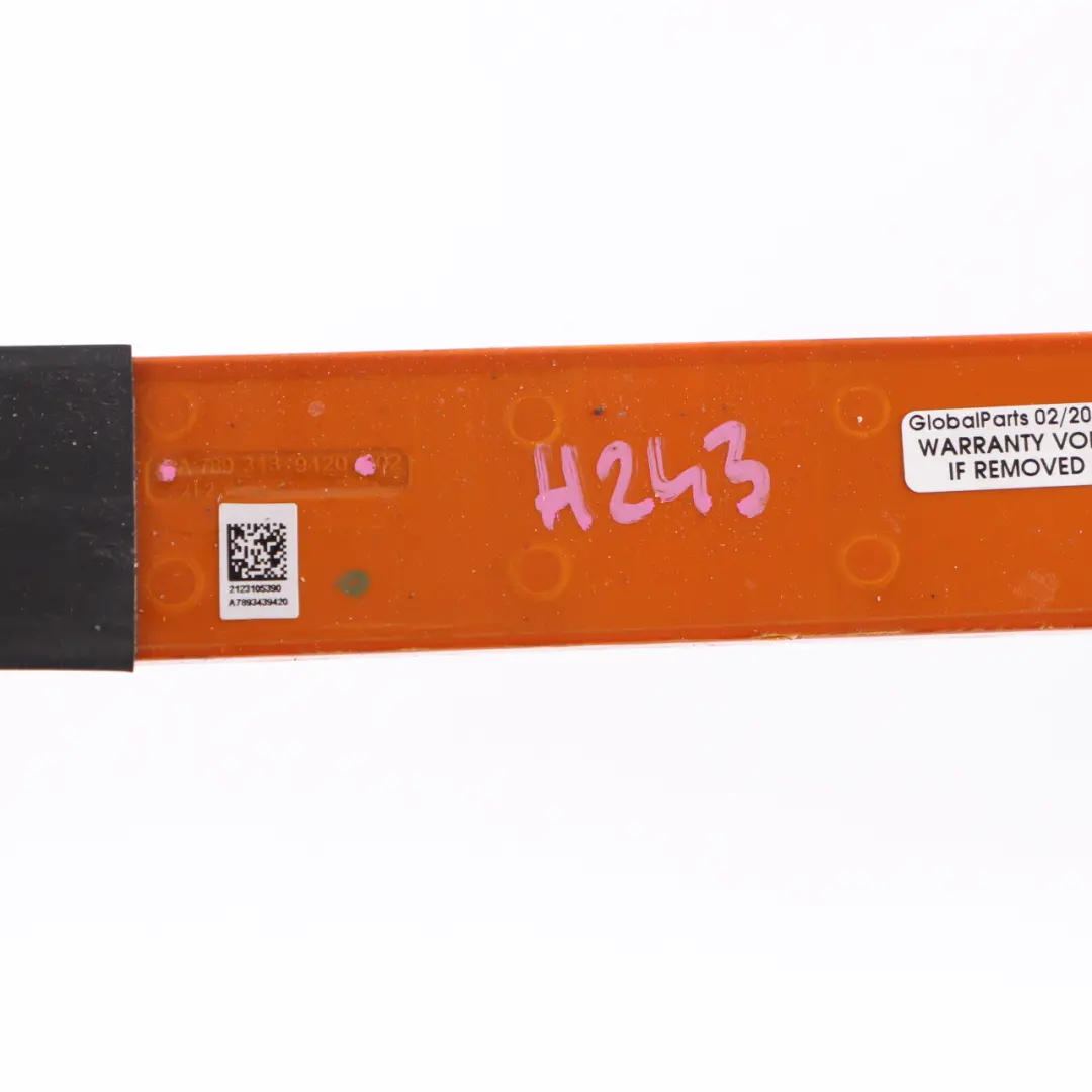 Mercedes H243 EQA Orange Bar Bracket Oem Genuine Part A7893439420