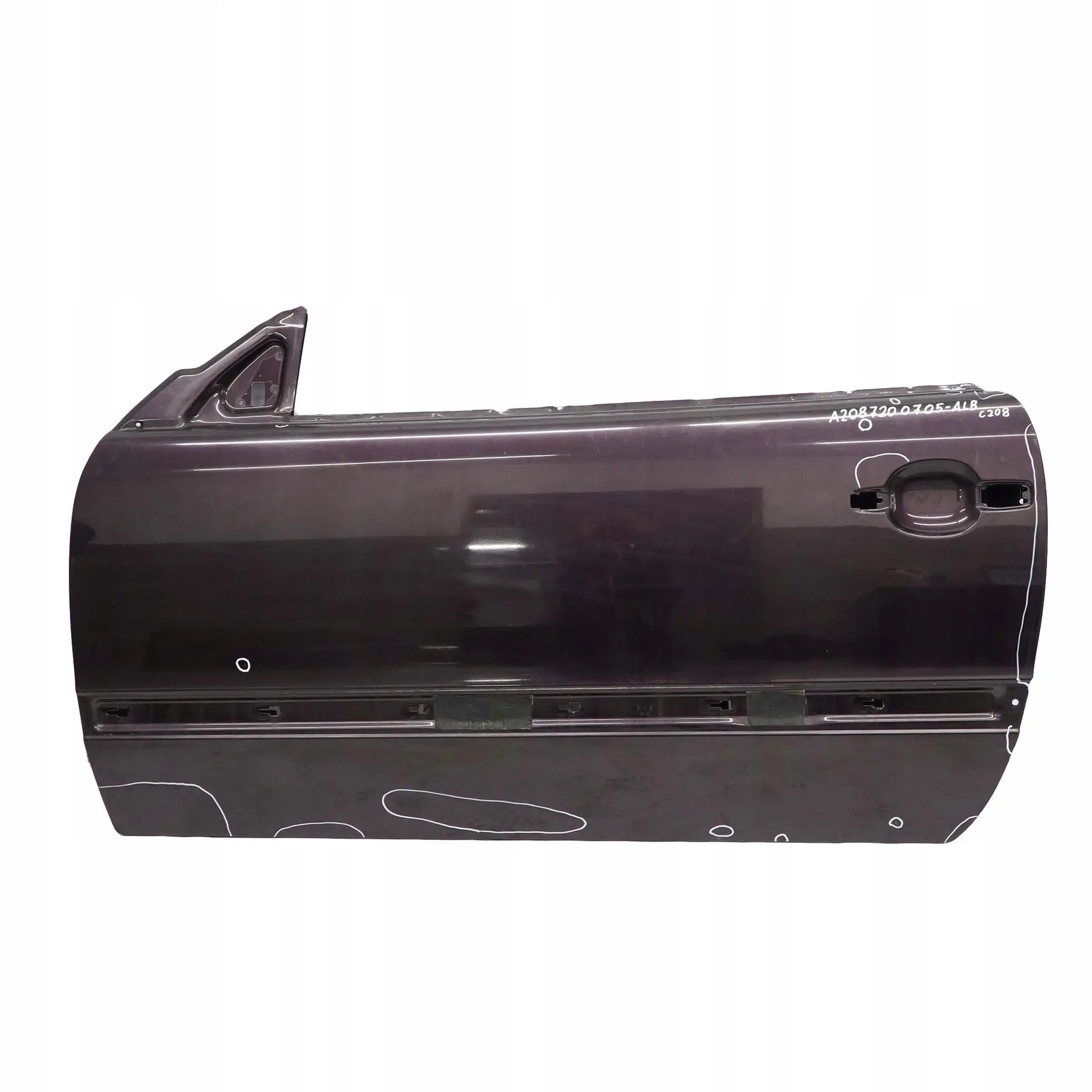 Mercedes-Benz CLK W208 Door Front Left N/S Almandine Black Metallic - 182